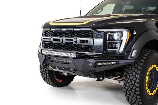 Addictive Desert Designs 21-22 Ford Raptor HoneyBadger Front Bumper image 3