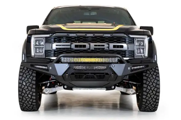 Addictive Desert Designs 21-22 Ford Raptor HoneyBadger Front Bumper image 2