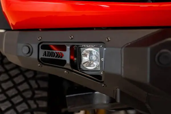 Addictive Desert Designs 2021+ Ford Bronco Stealth Fighter Front Bumper w/ Winch Mount image 3