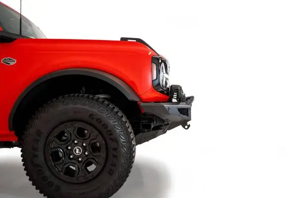 Addictive Desert Designs 2021+ Ford Bronco Rock Fighter Front Bumper - Hammer Black image 4