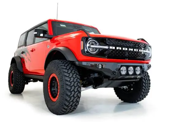 Addictive Desert Designs 21-22 Ford Bronco Bomber Front Bumper (w/ 3 Rigid 360 Mounts) image 4