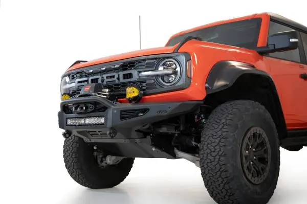Addictive Desert Designs 22-23 Ford Bronco Raptor Rock Fighter Front Bumper image 3