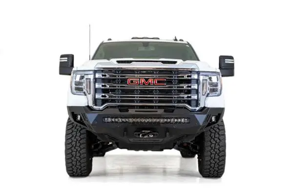 Addictive Desert Designs 2020 GMC Sierra 2500/3500 Stealth Fighter Front Bumper image 3