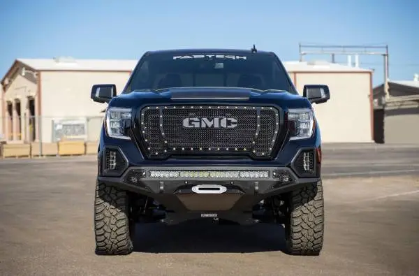 Addictive Desert Designs 2019 GMC Sierra 1500 SF Front Bumper w/ Winch Mount&Sensor Cutout image 3