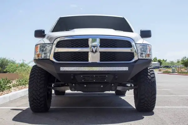 Addictive Desert Designs 13-18 Dodge RAM 1500 Stealth Fighter Front Bumper image 4
