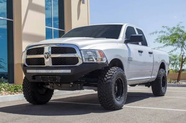 Addictive Desert Designs 13-18 Dodge RAM 1500 Stealth Fighter Front Bumper image 5