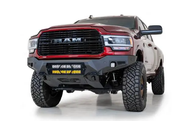 Addictive Desert Designs 19-21 Ram 2500/3500 Bomber Front Bumper image 3