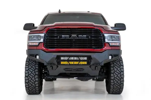 Addictive Desert Designs 19-21 Ram 2500/3500 Bomber Front Bumper image 4