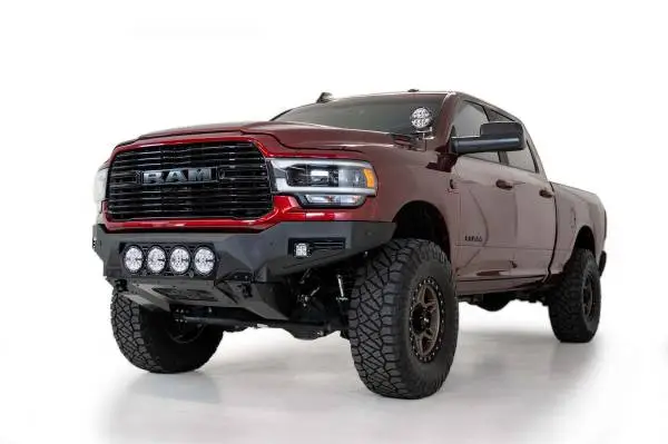 Addictive Desert Designs 19-21 Ram 2500/3500 Bomber Front Bumper (Rigid) image 3