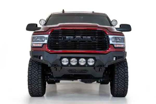 Addictive Desert Designs 19-21 Ram 2500/3500 Bomber Front Bumper (Rigid) image 5