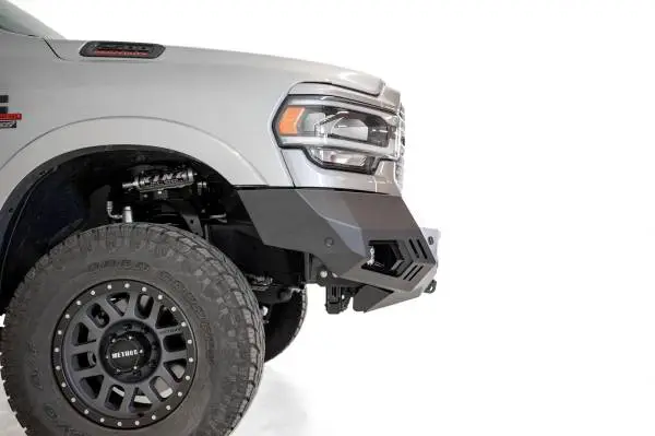 Addictive Desert Designs 19-20 RAM 2500/3500 Hammer Black Stealth Fighter Front Bumper image 2