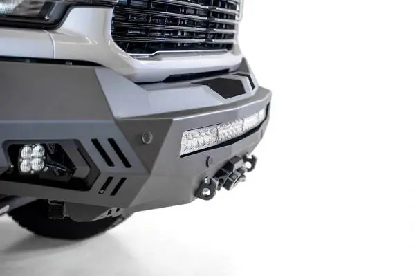 Addictive Desert Designs 19-20 RAM 2500/3500 Hammer Black Stealth Fighter Front Bumper image 5