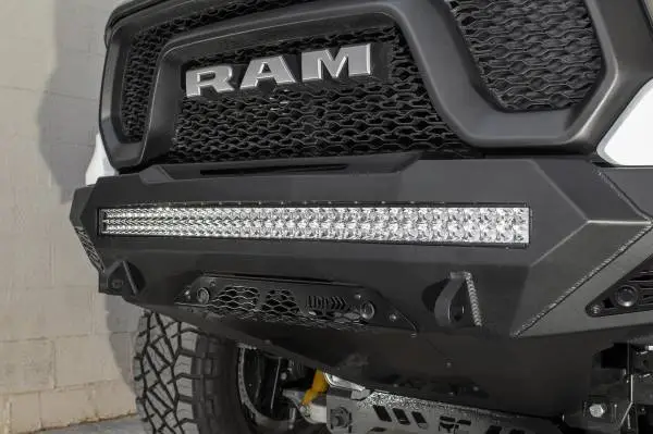 Addictive Desert Designs 2019 Ram Rebel 1500 Stealth Fighter Fr Bumper w/Parking Sensor Cutouts image 5