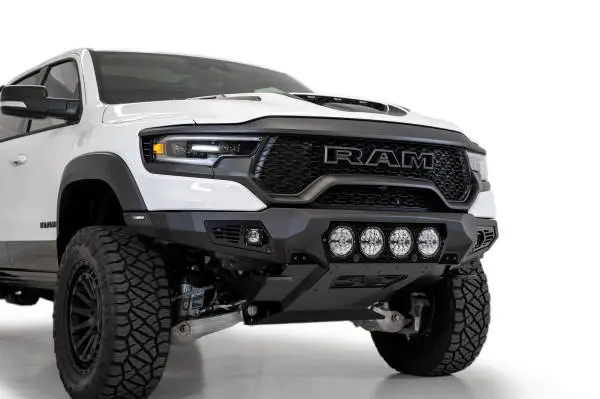 Addictive Desert Designs 2021 Dodge RAM 1500 TRX Bomber Front Bumper (Rigid) image 2