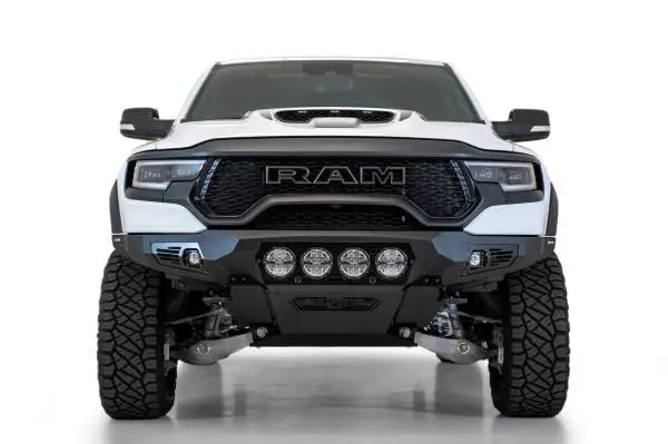 Addictive Desert Designs 2021 Dodge RAM 1500 TRX Bomber Front Bumper (Rigid) image 3