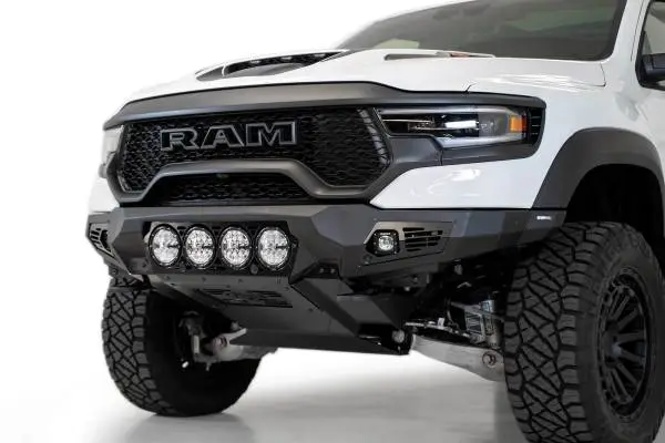 Addictive Desert Designs 2021 Dodge RAM 1500 TRX Bomber Front Bumper (Rigid) image 4