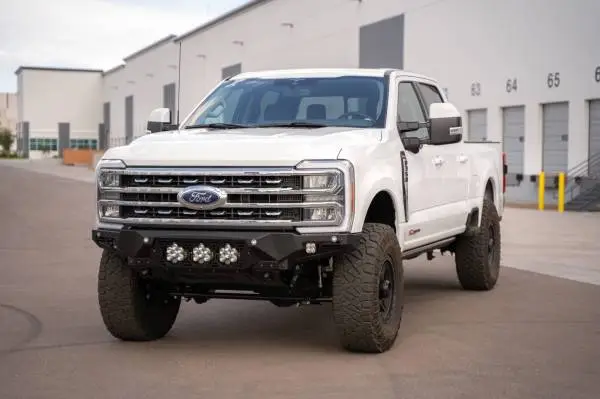 Addictive Desert Designs 2023+ Ford F-250/F-350 Bomber Front Bumper (w/ 3 Baja Designs LP6 Mounts) image 2