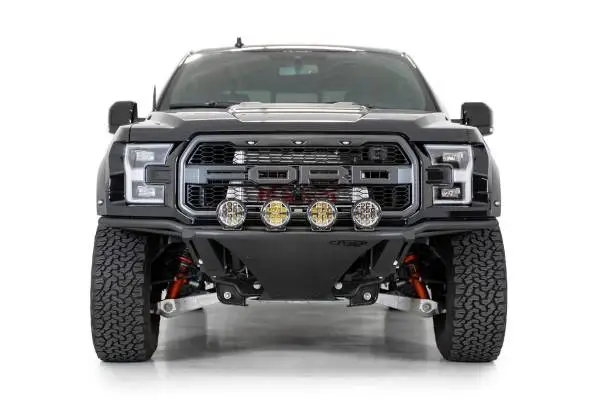 Addictive Desert Designs 17-20 Ford Raptor Pro Add-On Light Hoop - Hammer Black image 3