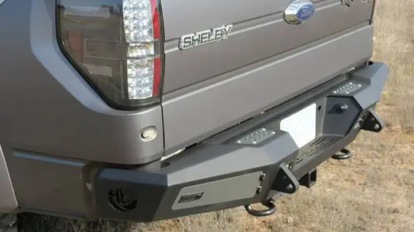 Addictive Desert Designs 10-14 Ford F-150 Raptor HoneyBadger Rear Bumper w/ Tow Hooks image 3
