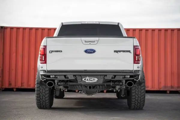 Addictive Desert Designs 17-19 Ford F-150 Raptor PRO Bolt-On Rear Bumper image 3