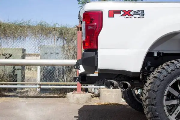 Addictive Desert Designs 17-18 Ford F-250 Raptor Stealth Fighter Rear Bumper w/ Backup Sensor Cutout image 5