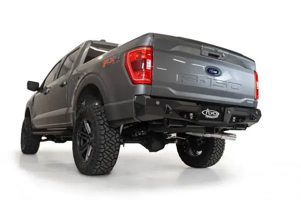 Addictive Desert Designs 2021 Ford F-150 Stealth Fighter Rear Bumper w/ Back up Sensors image 2
