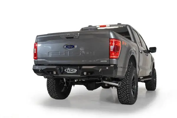 Addictive Desert Designs 2021 Ford F-150 Stealth Fighter Rear Bumper w/ Back up Sensors image 3