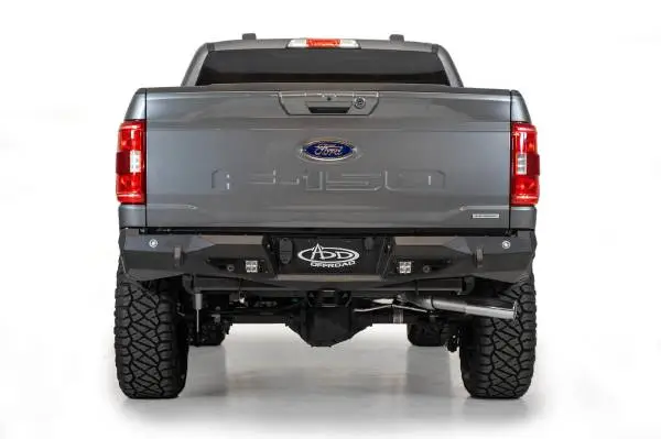 Addictive Desert Designs 2021 Ford F-150 Stealth Fighter Rear Bumper w/ Back up Sensors image 4