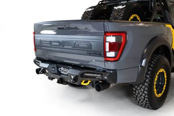 Addictive Desert Designs 21-22 Ford Raptor HoneyBadger Rear Bumper image 3