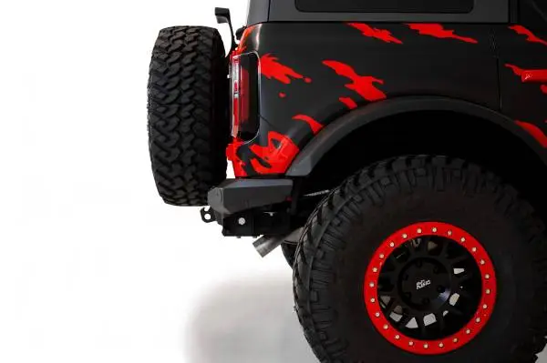 Addictive Desert Designs 21-22 Ford Bronco Stealth Fighter Rear Bumper image 4