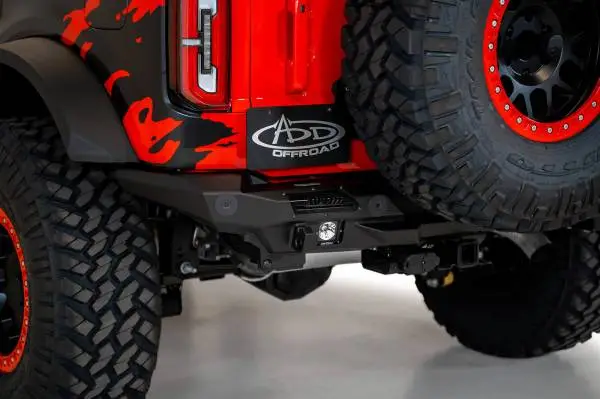Addictive Desert Designs 21-22 Ford Bronco Stealth Fighter Rear Bumper image 5