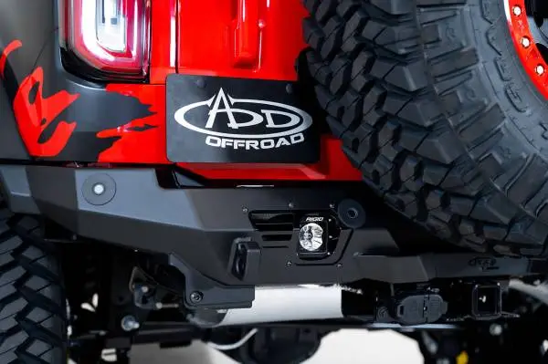 Addictive Desert Designs 21-22 Ford Bronco Bomber Rear Bumper image 3