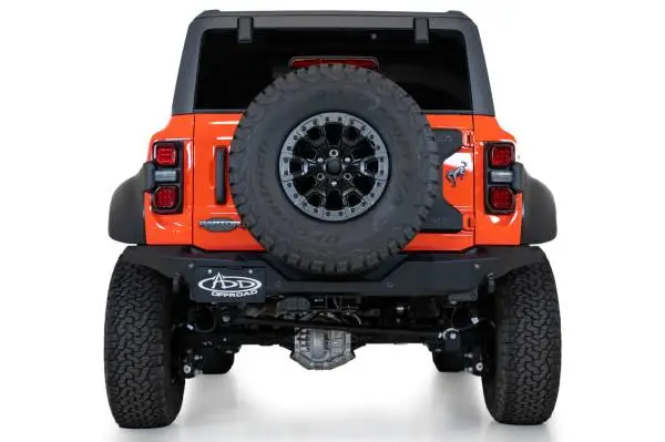 Addictive Desert Designs 22-23 Ford Bronco Raptor Rock Fighter Rear Bumper image 2