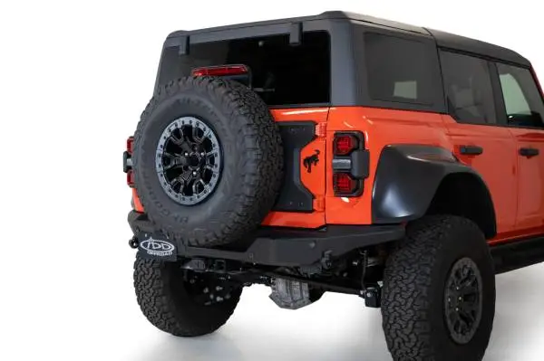 Addictive Desert Designs 22-23 Ford Bronco Raptor Rock Fighter Rear Bumper image 3