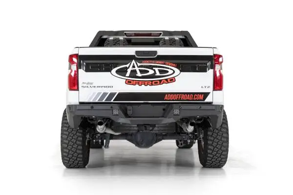 Addictive Desert Designs 2019-2020 Chevrolet Silverado 1500 Stealth Rear Bumper thumbnail 2