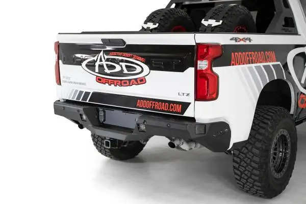 Addictive Desert Designs 2019-2020 Chevrolet Silverado 1500 Stealth Rear Bumper thumbnail 5