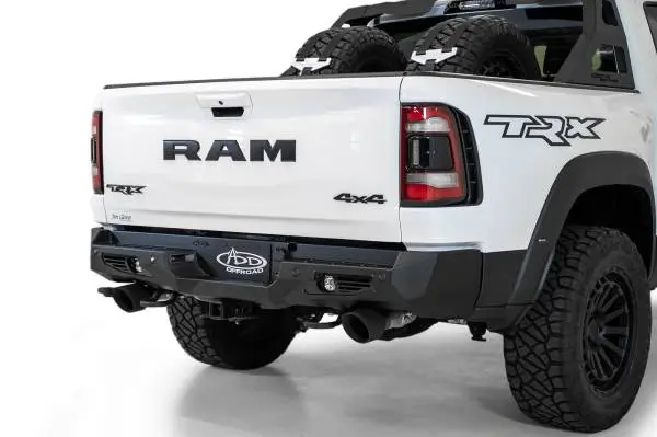 Addictive Desert Designs 2021 Dodge RAM 1500 TRX Bomber Rear Bumper image 5