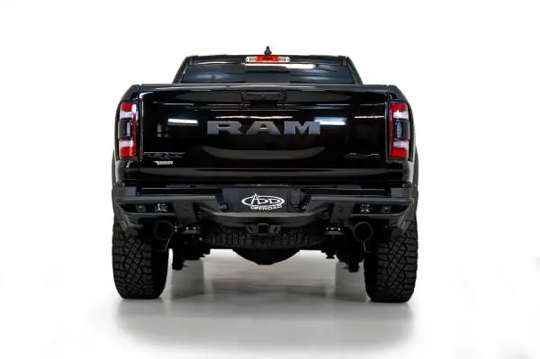 Addictive Desert Designs 2021 Dodge RAM 1500 TRX PRO Bolt-On Rear Bumper w/ Sensors thumbnail 2