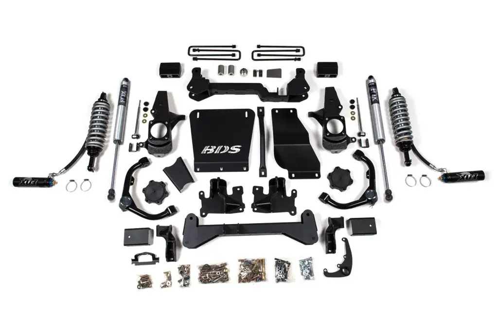 4.5 Inch Lift Kit | FOX 2.5 Coil-Over Conversion | 2001-2010 Chevy Silverado / GMC Sierra 2500HD/3500HD Diesel | BDS Suspension