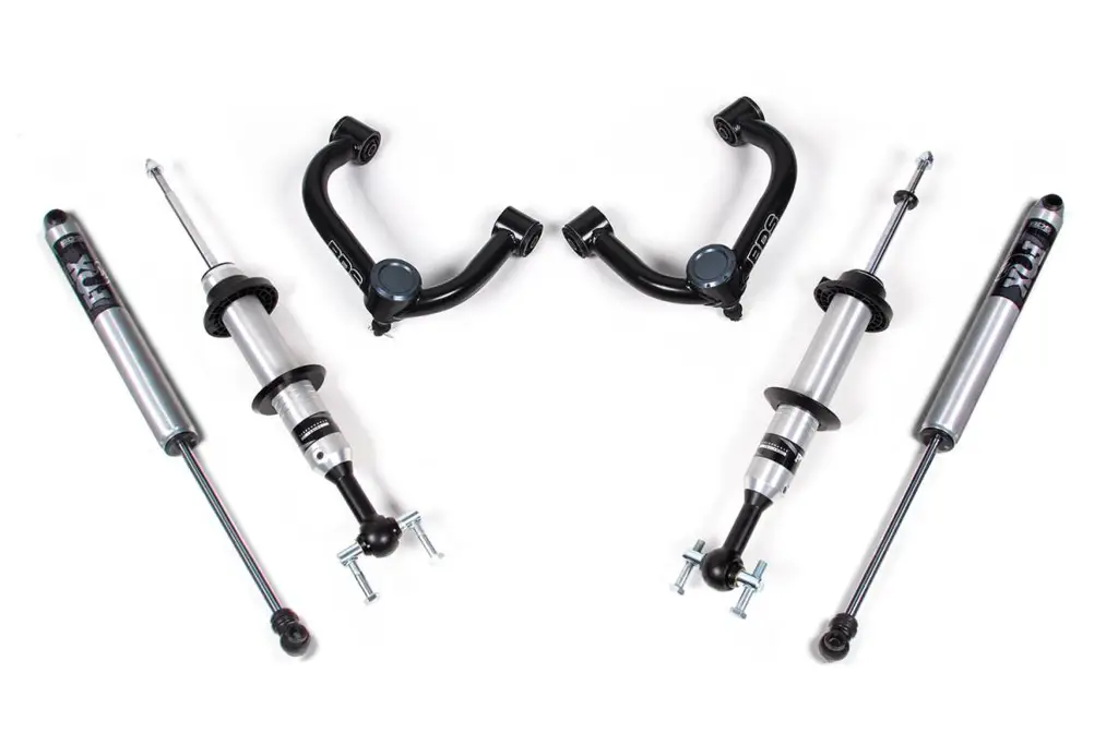 2 Inch Leveling Kit | FOX 2.0 Strut & HD Upper Control Arms | 2014-2020 Ford F150 4WD | BDS Suspension