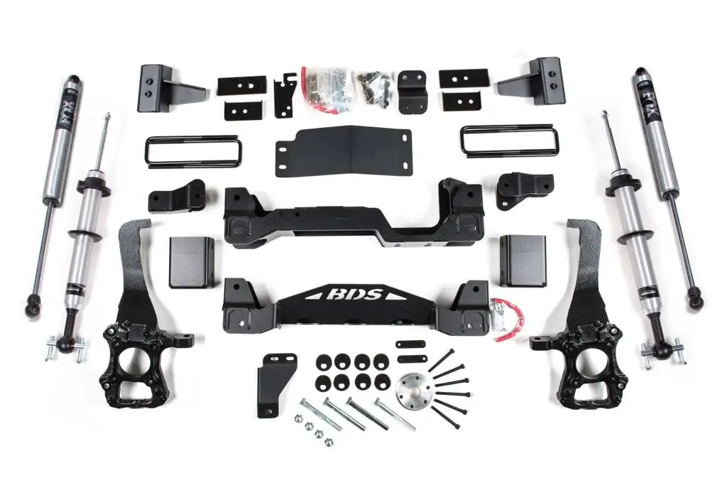 4 Inch Lift Kit | FOX 2.0 IFP Strut | 2015-2020 Ford F150 4WD | BDS Suspension