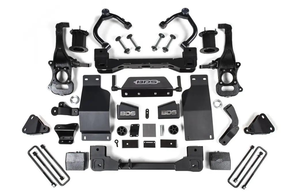 6 Inch Lift Kit | Adaptive Ride Control Only | Chevy Silverado High Country & GMC Denali 1500 (2019-2026) 4WD Diesel | BDS Suspension