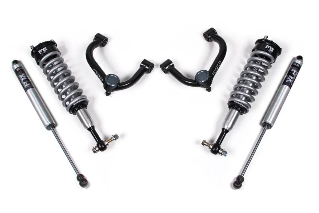 2 Inch Leveling Kit | FOX 2.0 Coilover Shocks & HD Upper Control Arms | 2009-2013 Ford F150 4WD | BDS Suspension