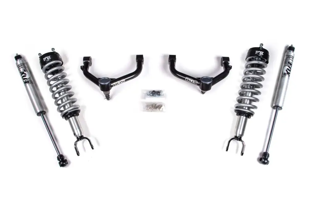 2 Inch Leveling Kit | FOX 2.0 Coilover & HD Upper Control Arms | Ram 1500 (2019-2026) 4WD | BDS Suspension