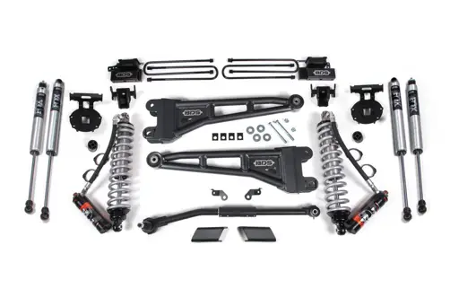 2.5 Inch Lift Kit w/ Radius Arm | FOX 2.5 Performance Elite Coil-Over Conversion | Ford F450 Super Duty (2020-2022) 4WD | BDS Suspension