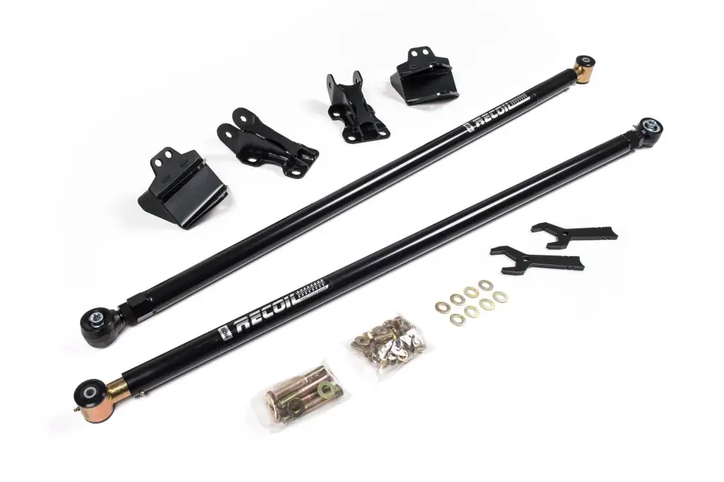 Recoil Traction Bar Kit | 2020-2026 Chevy Silverado & GMC Sierra 2500HD/3500HD Long Bed | BDS Suspension