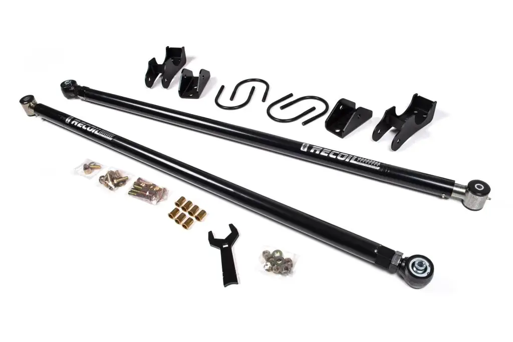 Recoil Traction Bar Kit | 2019-2024 Ram 3500 4WD | 0-6" Lift | BDS Suspension