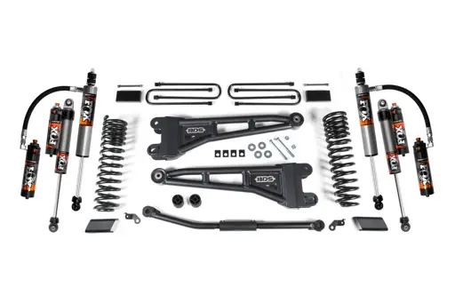 2.5 Inch Lift Kit w/ Radius Arm | Ford F450 Super Duty (2023-2026) | FOX 2.5 Performance Elite Shocks | BDS Suspension