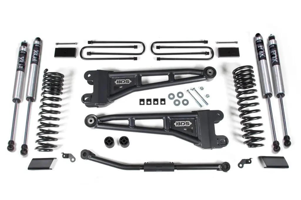 2.5 Inch Lift Kit w/ Radius Arm | Ford F450 Super Duty (2023-2026) | FOX 2.0 Performance Series Shocks | BDS Suspension image 2