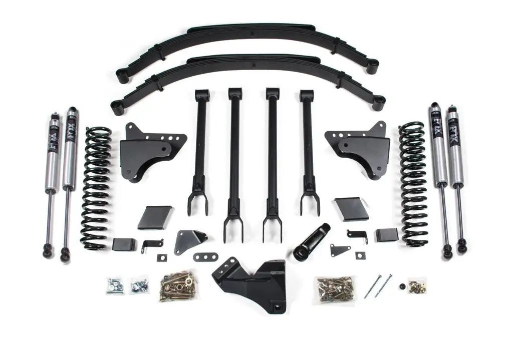 8 Inch Lift Kit | 4-Link Conversion | Ford F250/F350 Super Duty (2011-2016) 4WD Diesel | FOX 2.0 Performance Series | BDS Suspension image 2